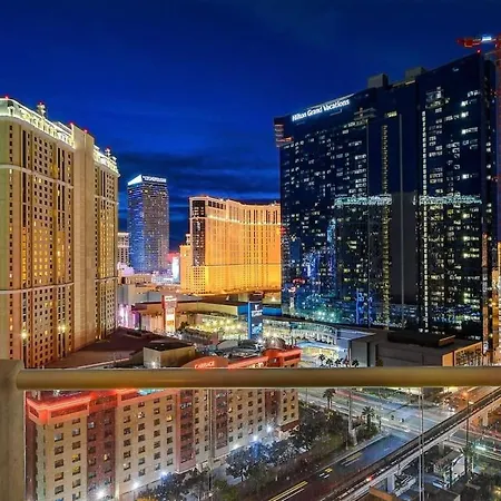 Mgm Signature-18-701 1Br2Ba Strip View Balcony Las Vegas Exterior foto